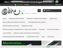 Tablet Screenshot of manivelasonline.com
